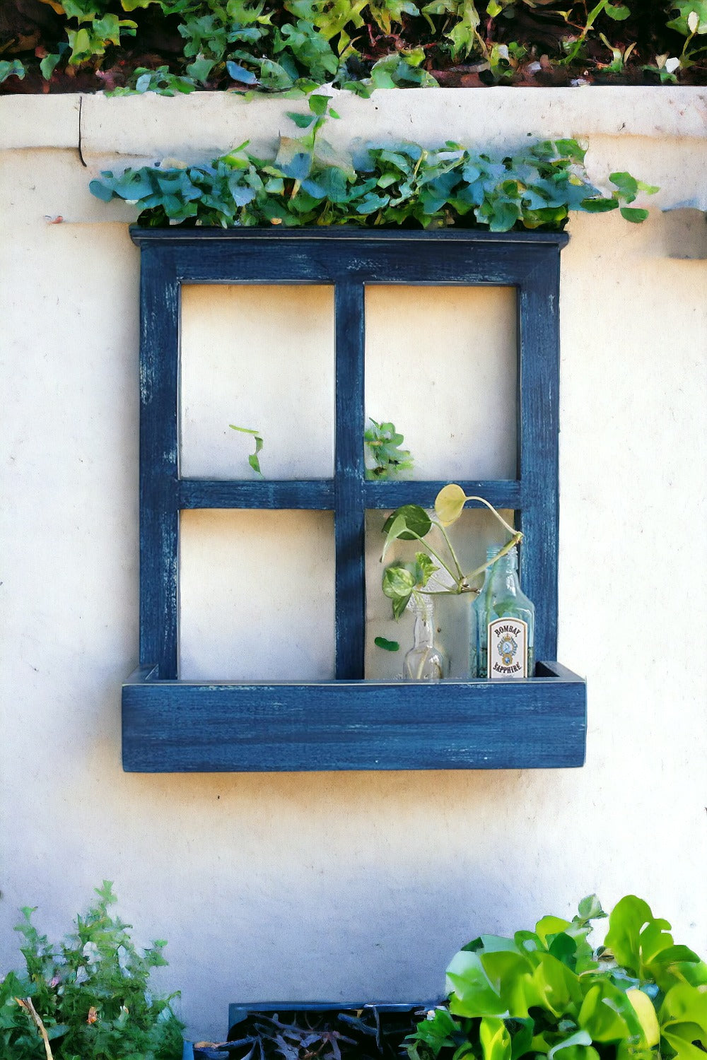 hanging planter frame Shabby Wall Planter