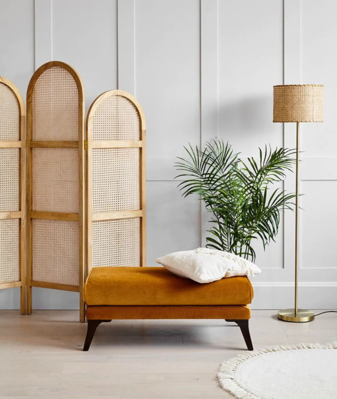 Bayford Footstool - J.L.HOME DECOR