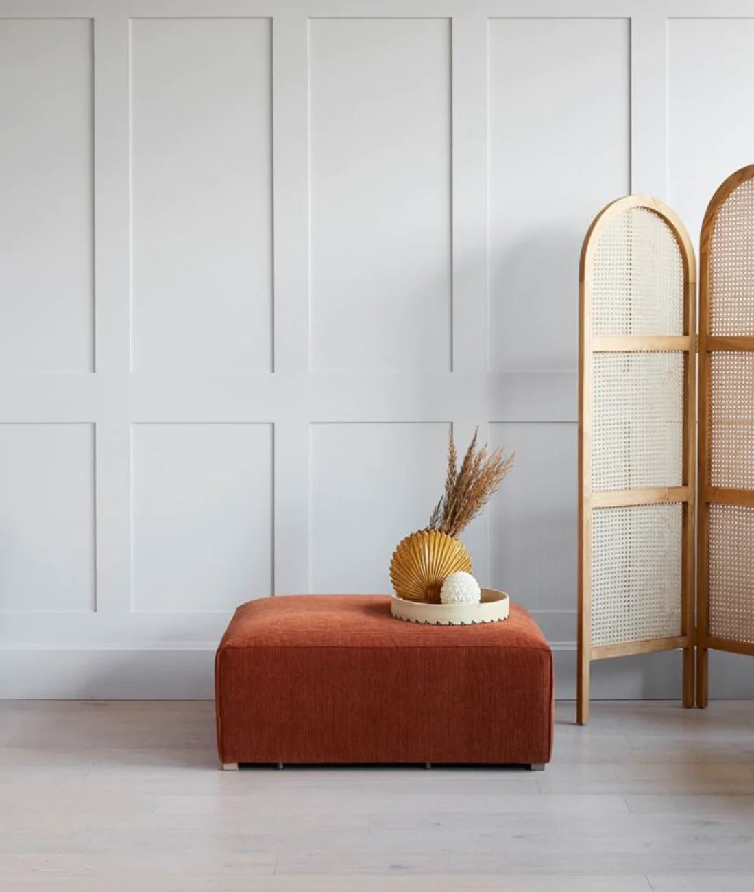 Megara Footstool - J.L.HOME DECOR