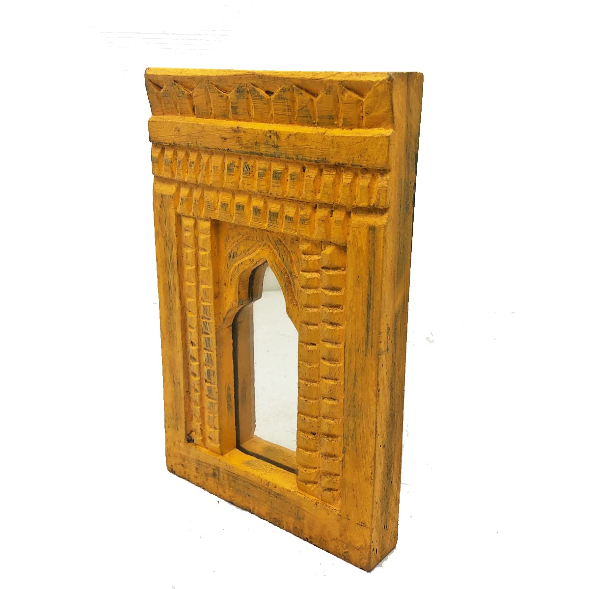 Vintage Mirror Frame Carved in Solid Hard Wood - J.L.HOME DECOR