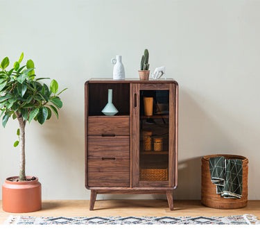 Solid American Walnut Cabinets,  Walnut Cupboard