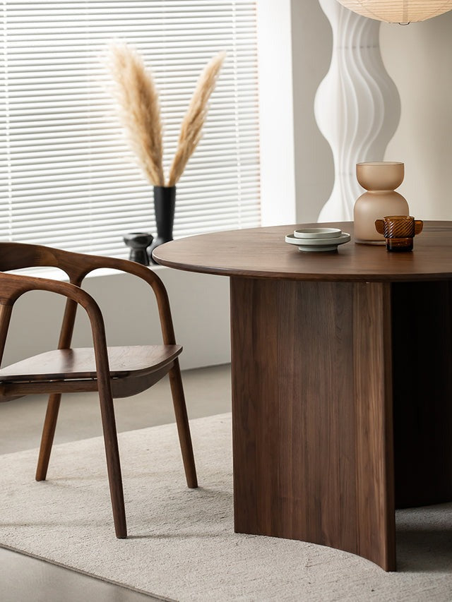 "Complete dining table set with chairs, designed for modern dining rooms."

