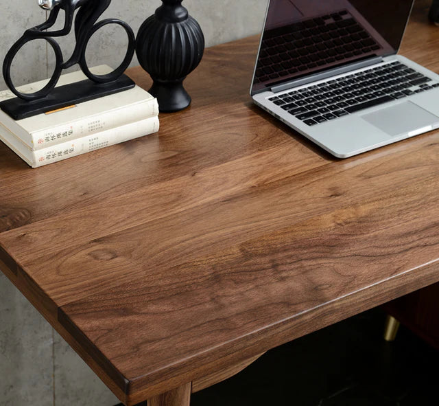Walnut Desks, Computer Desk Walnut, Walnut Wooden Desk
