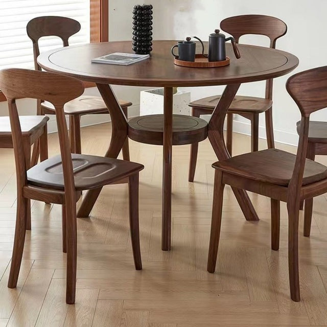 "Dining room chairs set of 4, ideal for small family gatherings."

