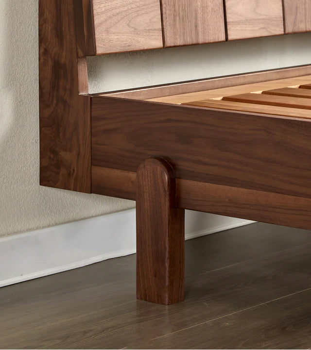 Rosewood Bed | Solid Wood Bed Frame | solid wood storage bed| modern box bed design | 4 by 6 bed designs