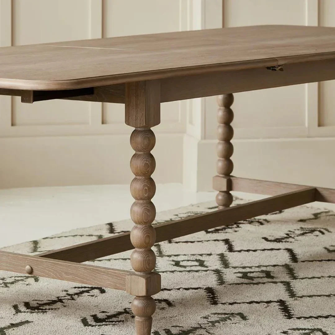 NovaBobbin Modern 8-Seater Wooden Dining Table Set – Contemporary Solid Wood by J.L.HOME DECOR