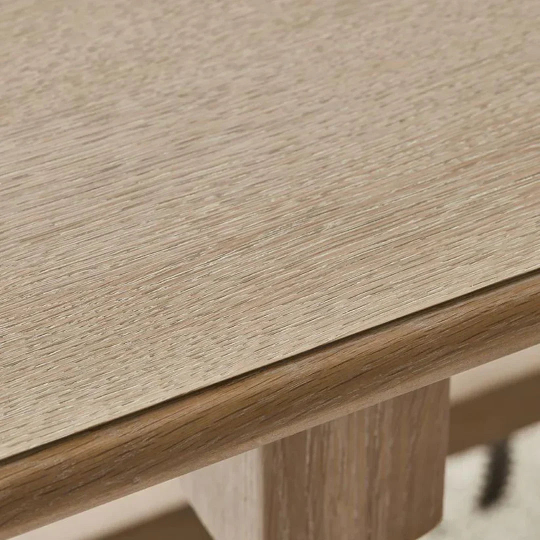 NovaBobbin Modern 8-Seater Wooden Dining Table Set – Contemporary Solid Wood by J.L.HOME DECOR