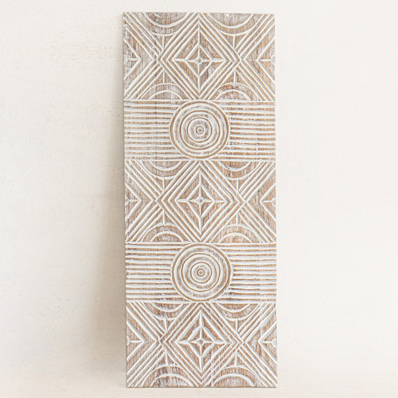Whitewashed Wood Wall Panels | Set of 2 or Single | 100x40cm