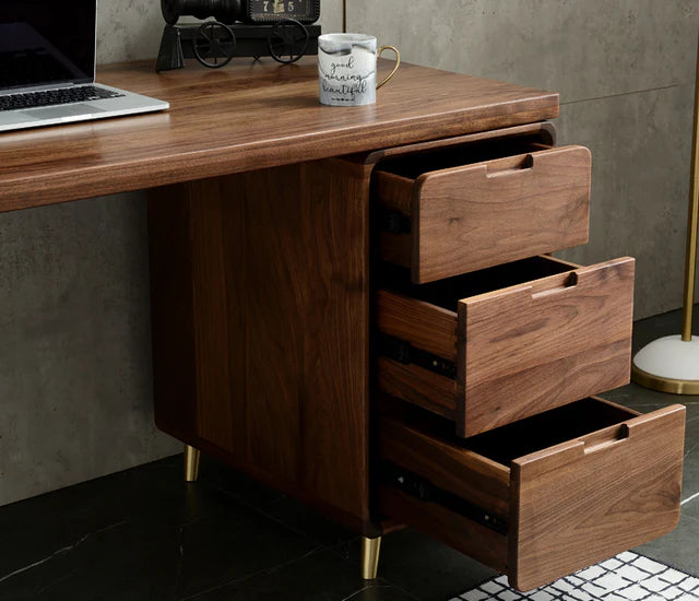 Walnut Desks, Computer Desk Walnut, Walnut Wooden Desk