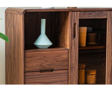 Solid American Walnut Cabinets,  Walnut Cupboard