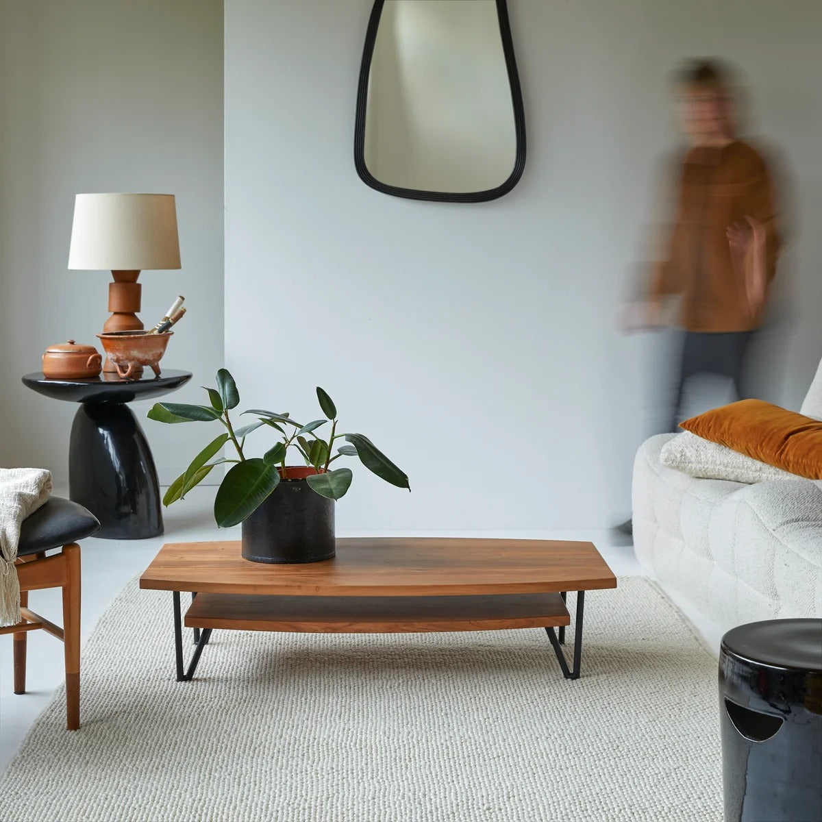 Bonnie Solid acacia coffee table