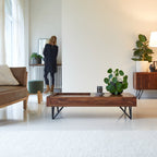 Solid sheesham Coffee Table with storage