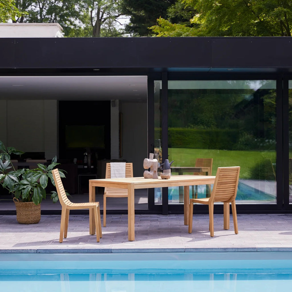 Solid Mango Wood Garden Furniture Set
