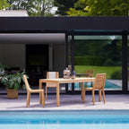 Solid Mango Wood Garden Furniture Set
