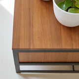 coffee table designs |modern coffee table | Solid acacia coffee table with storage