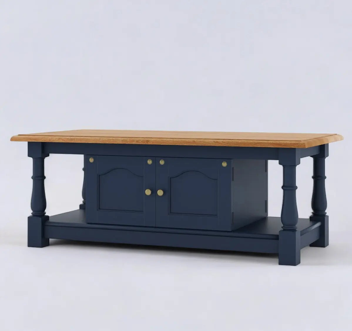 large square coffee table /living room tables/Blue Coffee Table With Storage coffee table  blue accent furniture. jlhomedecor2021.myshopify.com