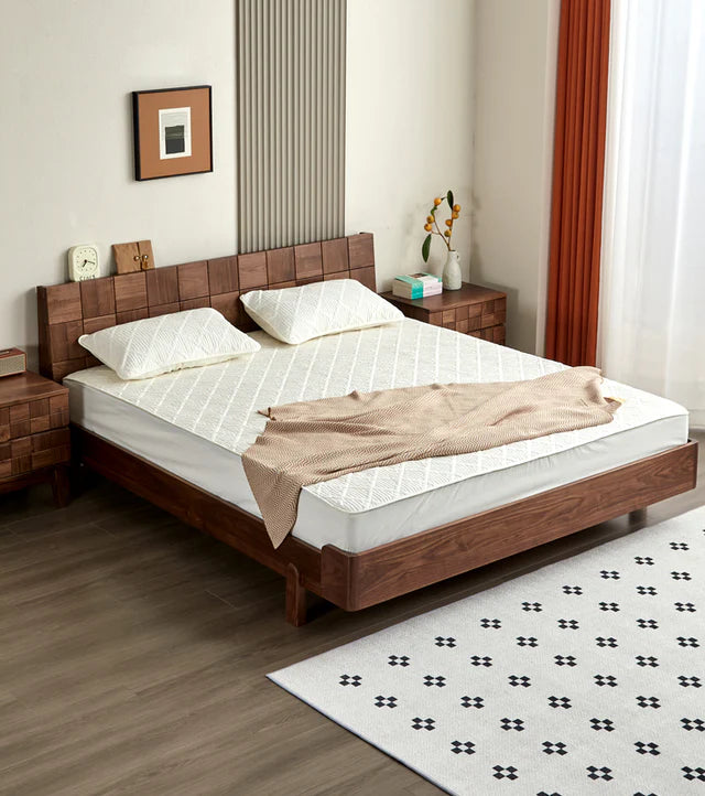 Rosewood Bed | Solid Wood Bed Frame | solid wood storage bed| modern box bed design | 4 by 6 bed designs