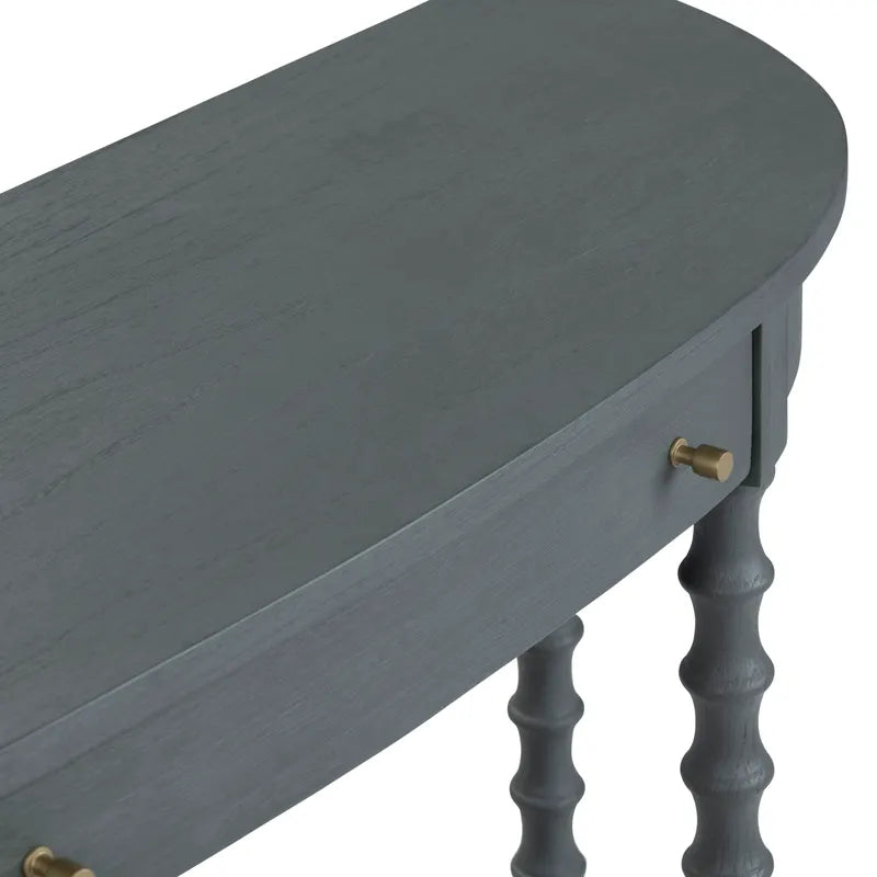 1 drawer green console