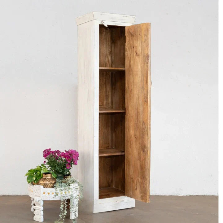 reclaimed door cabinet, old door cabinet, jali work cabinet, tall cabinet, narrow cabinet, whitewashed cabinet, sunburst carved cabinet, openwork cabinet, indian furniture, storage cabinet, bathroom cabinet, bedroom cabinet, entryway cabinet, hallway cabinet, linen cabinet, vintage cabinet, 1 door cabinet, slender cabinet, space saving cabinet, handmade cabinet, artisan made cabinet, reclaimed wood furniture, architectural salvage, premium wood cabinet, quality wood furniture, durable cabinet, sturdy cabine