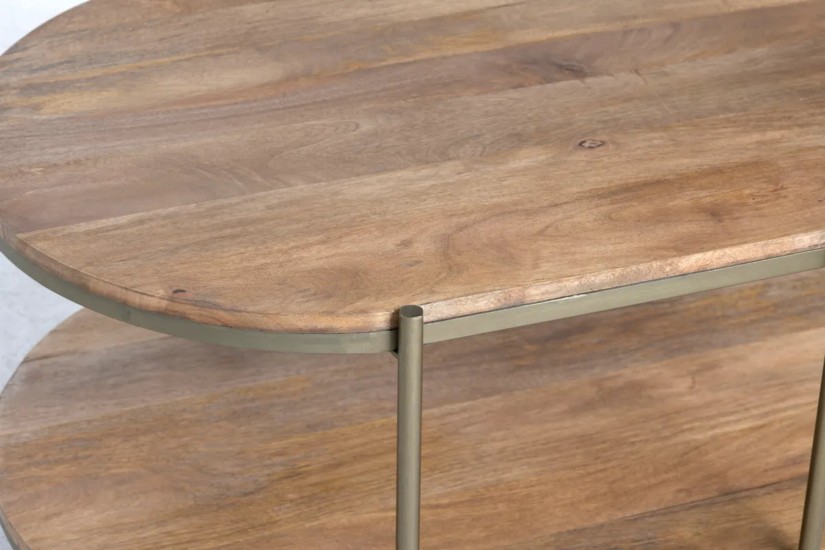 2-shelf coffee table