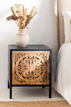 Mango Wood Bedside Table