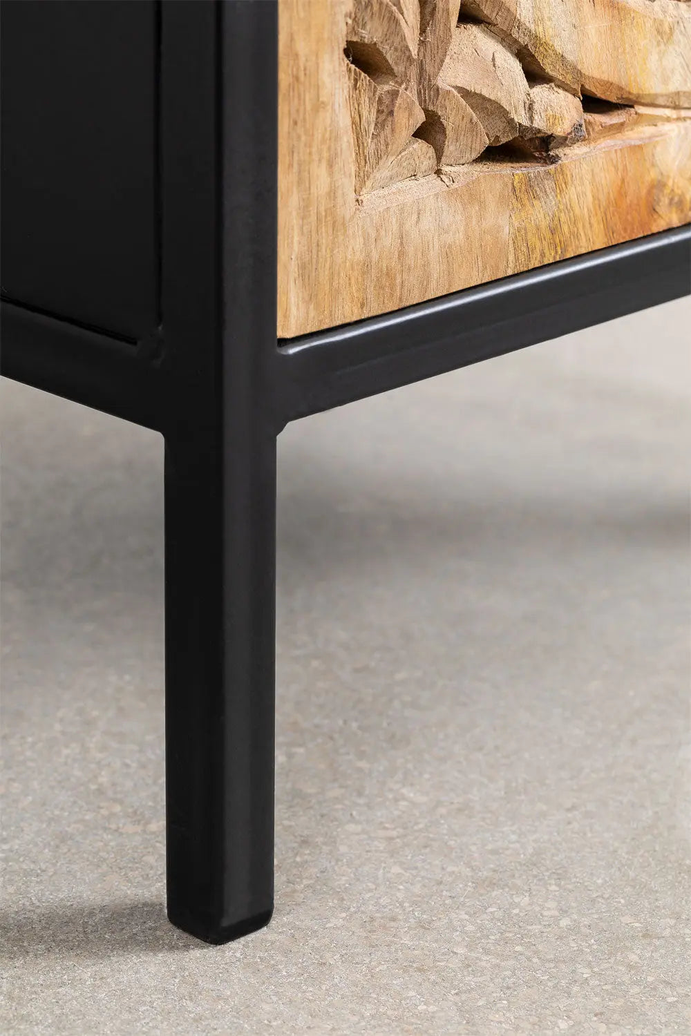 Mango Wood Bedside Table Bedside Table  artisan craftsmanship jlhomedecor2021.myshopify.com