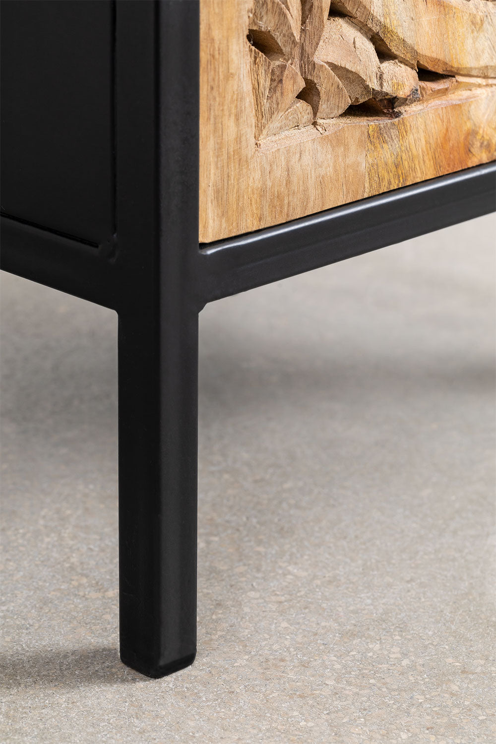 Mango Wood Bedside Table