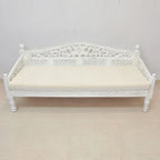 hand carved daybed, balinese daybed, whitewashed daybed, jali lattice daybed, mughal garden daybed, carved daybed, indian furniture, living room daybed, patio daybed, sunroom daybed, outdoor daybed, handmade daybed, artisan made daybed, premium wood daybed, quality wood furniture, durable daybed, sturdy daybed, timeless daybed, elegant daybed, statement daybed, grand daybed, heirloom daybed, coastal daybed, shabby chic daybed, eclectic daybed, farmhouse daybed, vintage daybed, traditional daybed, ornate day