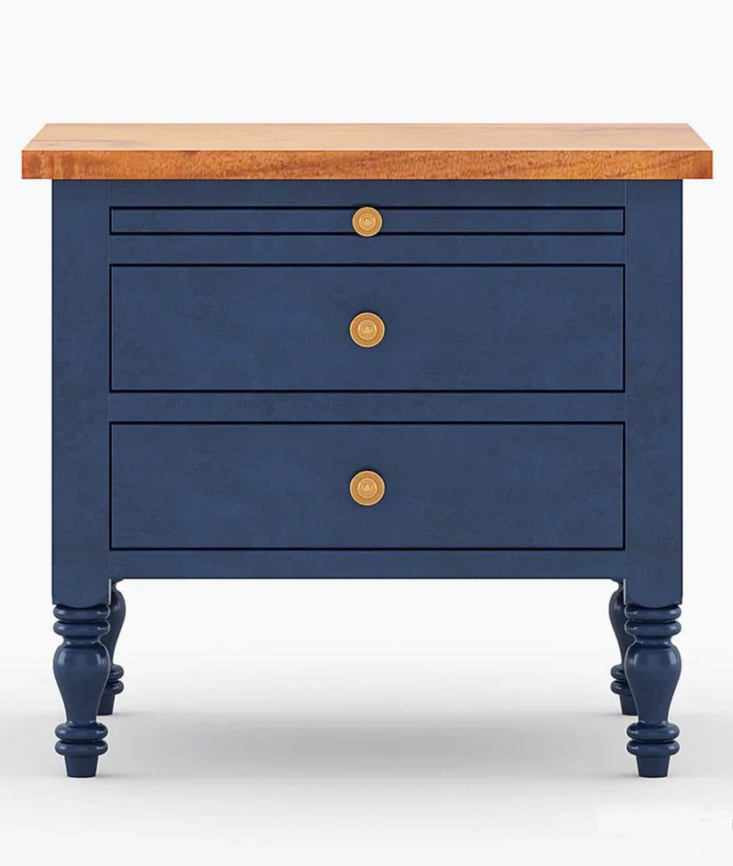 2 drawer tray nightstand