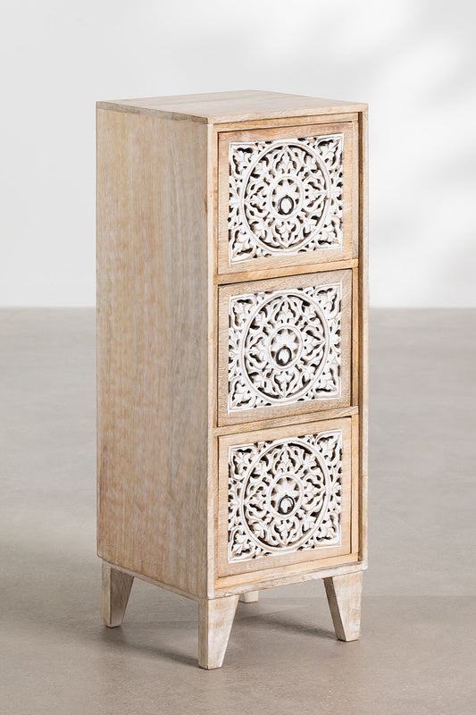 Mango Wood Chest of Drawers : Ample Storage with Timeless Charm