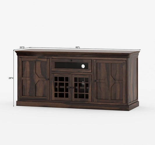 SOLID WOOD TV STAND