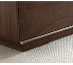 Minimalistic Design Solid Walnut Wood Coffee Table (Antique luxurious)