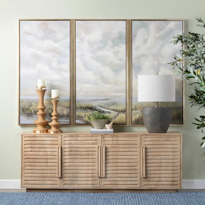  4 door coastal sideboards