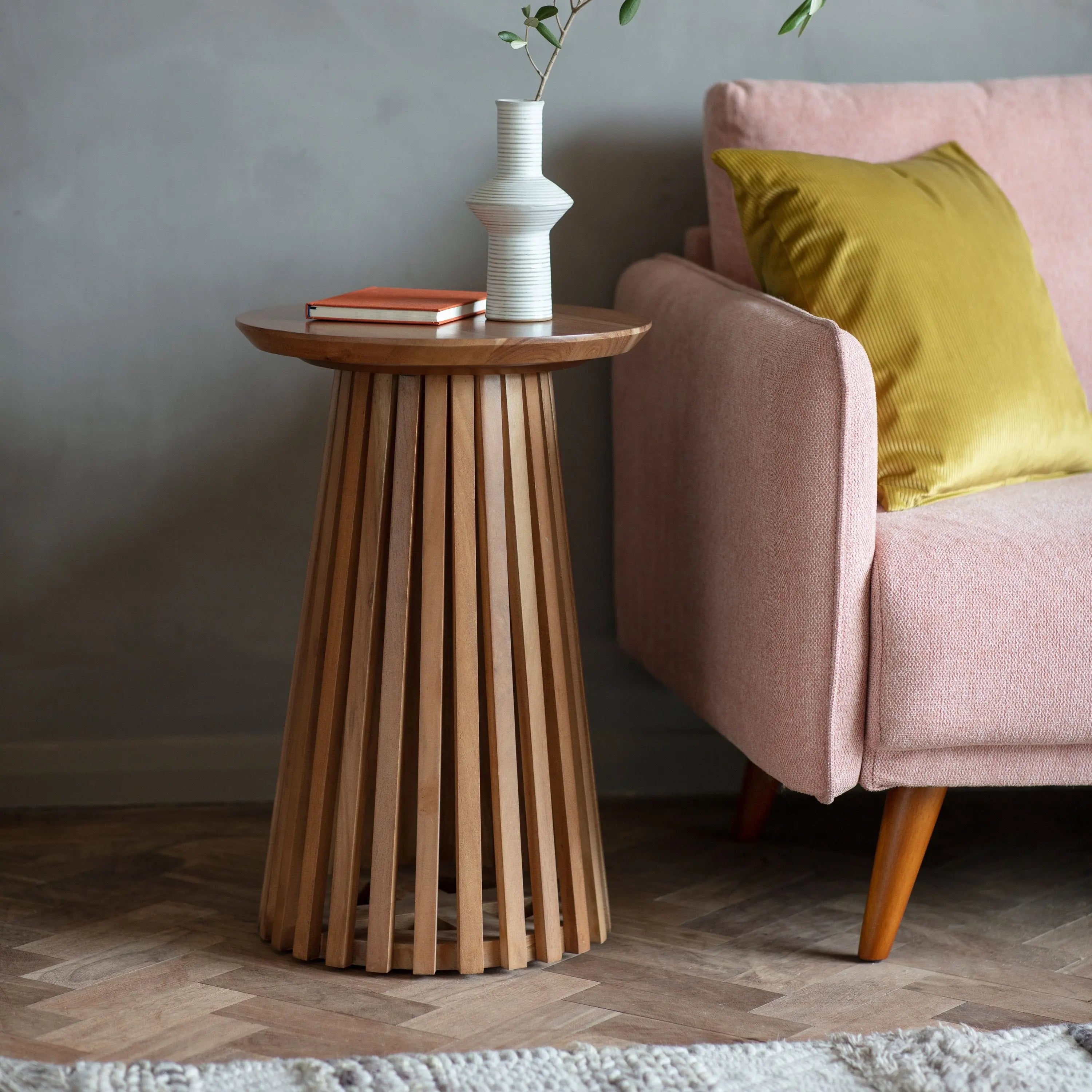 Jaun End Table / Side Table End Table  Artisan-Made Bedside Table jlhomedecor2021.myshopify.com
