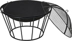 Heavy-Duty Metal Fire Pit