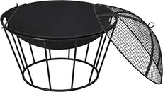 Heavy-Duty Metal Fire Pit