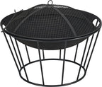 Heavy-Duty Metal Fire Pit