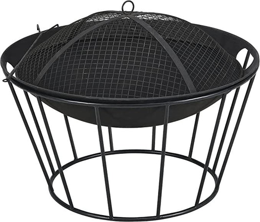 Heavy-Duty Metal Fire Pit