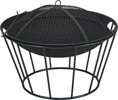 Heavy-Duty Metal Fire Pit