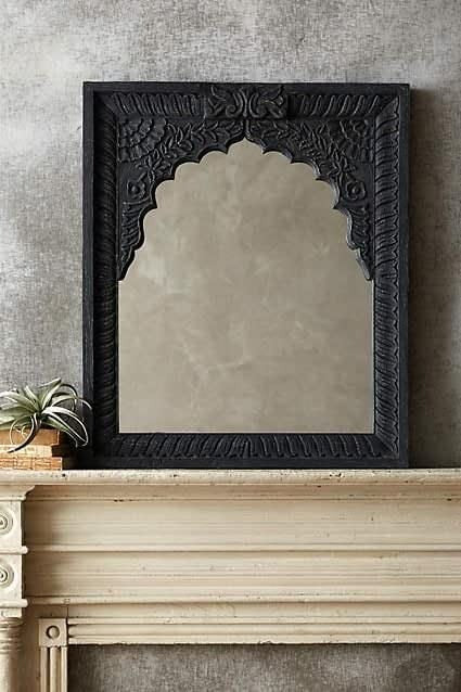 Jharokha Decorative Wall Decor Mirror Frame | 50x45cm - J.L.HOME DECOR