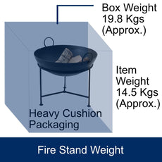Bonfire Pit for Outdoor Heavy-Duty fire Pit Bonfire Pit for Outdoor