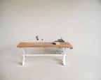 Coffee Table Solid Wood Cross Leg