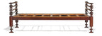 Sculpted Wood Daybed