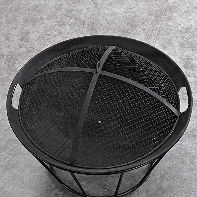 Heavy-Duty Metal Fire Pit