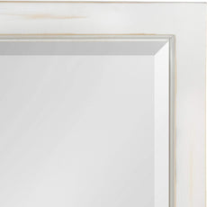 9-Panel Windowpane Wood Wall Mirror, 26 x 22 Inches