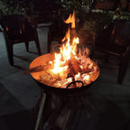 Bonfire Pit for Outdoor Heavy-Duty fire Pit Bonfire Pit for Outdoor