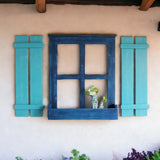 Creative Farmhouse Wall Window with shutters - J.L.HOME DECOR