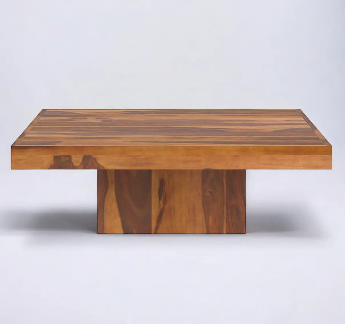 Natural Wood Coffee Table/mid-century modern coffee tables/Square Coffee Table Solid Wood coffee table  burl wood coffee table​ jlhomedecor2021.myshopify.com