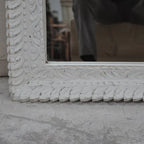 mango wood mirror, carved mirror, mehrab mirror, double arch mirror, arched mirror, white mirror, walnut mirror, rustic mirror, islamic mirror, moroccan mirror, wall mirror, statement mirror, architectural mirror, double mirror, twin arch, horizontal mirror, traditional mirror, handmade mirror, artisan mirror, premium mirror, quality mirror, durable mirror, elegant mirror, unique mirror, decorative mirror, focal piece mirror, handcrafted in india, sustainable mango wood, white finish, walnut finish, rustic 