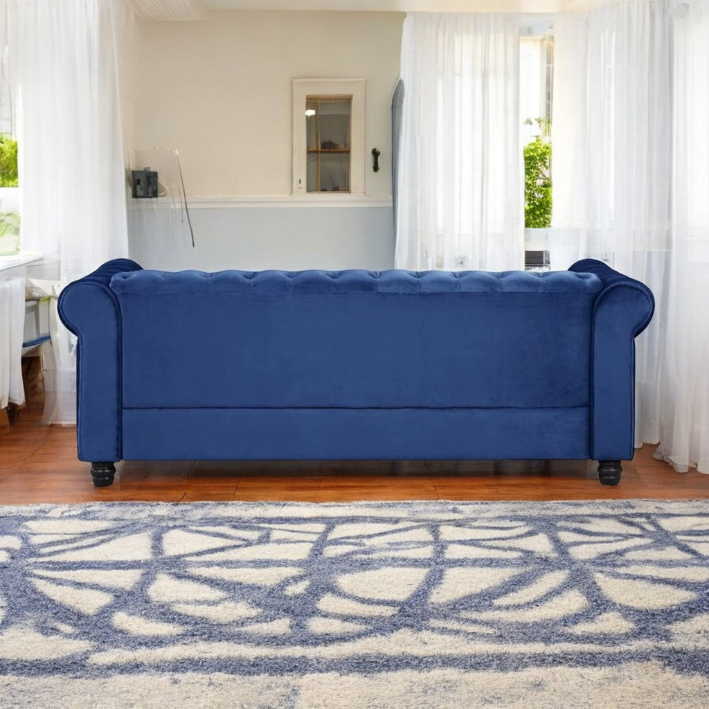 Comfortable sofa set for living room with a cozy ambiance.
